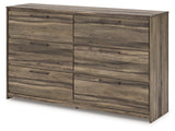 Elbrim Brown Full Storage Bed, Dresser and Nightstand (Online Special Price) - Ornate Home