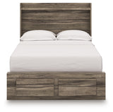 Elbrim Brown Full Storage Bed, Dresser and Nightstand (Online Special Price) - Ornate Home