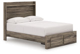 Elbrim Brown Full Storage Bed, Dresser and Nightstand (Online Special Price) - Ornate Home