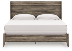 Elbrim Brown King Panel Bed, Dresser, Mirror and 2 Nightstands - Ornate Home