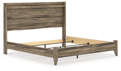 Elbrim Brown King Panel Bed - Ornate Home