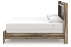 Elbrim Brown King Panel Bed - Ornate Home