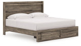 Elbrim Brown King Panel Storage Bedroom Set with Dresser and Nightstand (Online Special Price) - Ornate Home