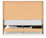 Elbrim Brown Queen Panel 4 Storage Bed, Dresser and Mirror (Online Special Price) - Ornate Home