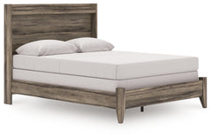 Elbrim Brown Queen Panel Bed, Dresser and Mirror - Ornate Home