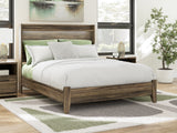 Elbrim Brown Queen Panel Bed, Dresser and Mirror - Ornate Home