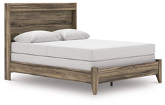 Elbrim Brown Queen Panel Bed - Ornate Home