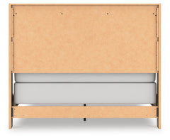 Elbrim Brown Queen Panel Bed - Ornate Home