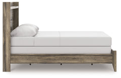 Elbrim Brown Queen Panel Bed - Ornate Home