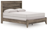 Elbrim Brown Queen Panel Bedroom Set with Dresser, Mirror and Nightstand (Online Special Price) - Ornate Home