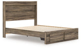 Elbrim Brown Queen Panel Storage Bed, Dresser and Mirror - Ornate Home