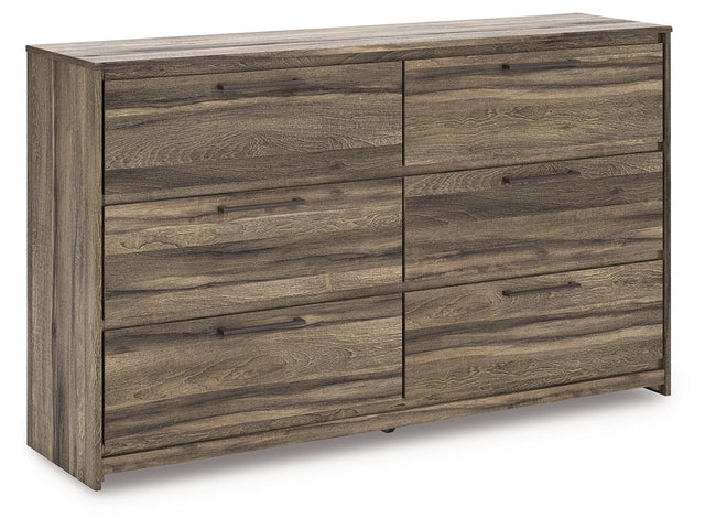 Elbrim Brown Six Drawer Dresser (Online Special Price) - Ornate Home