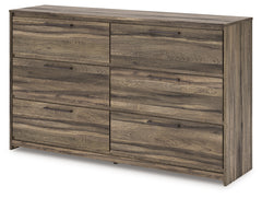 Elbrim Brown Six Drawer Dresser - Ornate Home