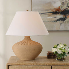 Eldon Terracotta Table Lamp - Ornate Home
