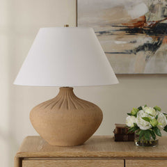 Eldon Terracotta Table Lamp - Ornate Home