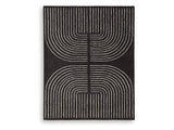 Eldonmore Black/Ivory Large Rug (Online Special Price) - Ornate Home