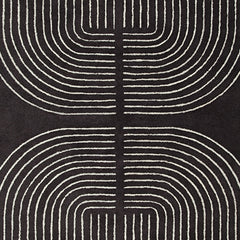 Eldonmore Black/Ivory Large Rug - Ornate Home