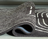 Eldonmore Black/Ivory Medium Rug - Ornate Home