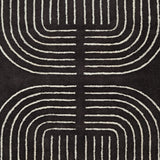 Eldonmore Black/Ivory Medium Rug - Ornate Home