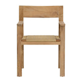 Eldrid Natural Outdoor Dining Chair - Ornate Home