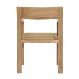 Eldrid Natural Outdoor Dining Chair - Ornate Home