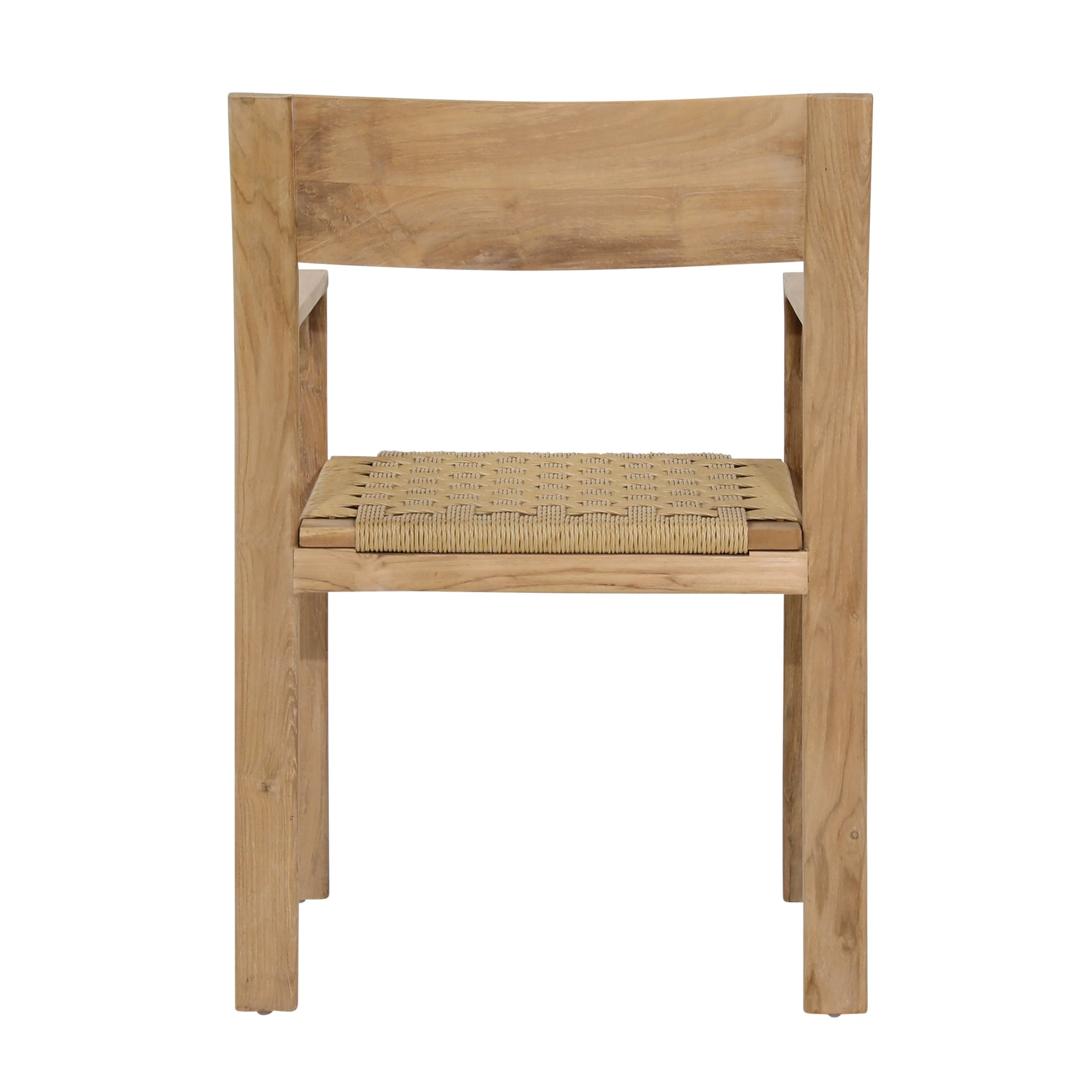 Eldrid Natural Outdoor Dining Chair - Ornate Home