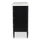 Eleanor Black 5 Drawer Chest - Ornate Home