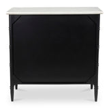 Eleanor Black 5 Drawer Chest - Ornate Home