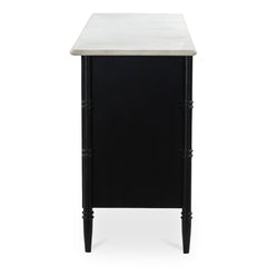 Eleanor Black 6 Drawer Dresser - Ornate Home