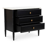Eleanor Black Nightstand - Ornate Home