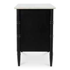 Eleanor Black Nightstand - Ornate Home