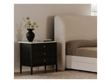 Eleanor Black Nightstand - Ornate Home