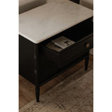 Eleanor Black Nightstand - Ornate Home