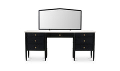 Eleanor Black Vanity Desk
