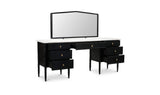 Eleanor Black Vanity Desk - Ornate Home