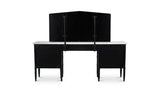 Eleanor Black Vanity Desk - Ornate Home