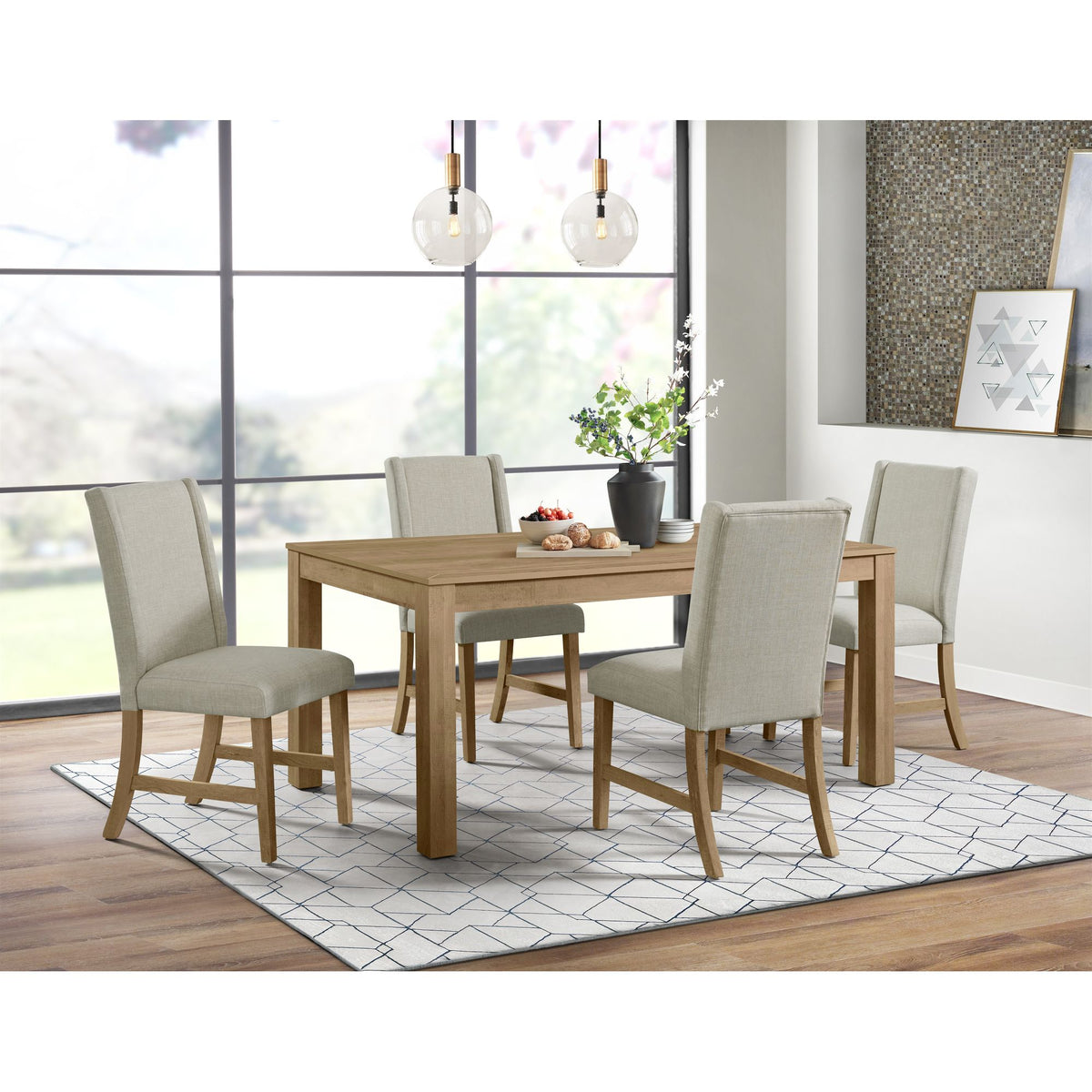 Eleanor Brown 5-Piece Standard Height Dining Set