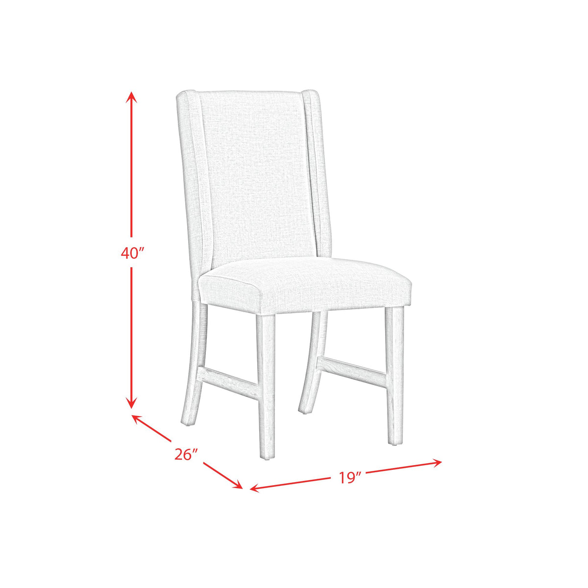 Eleanor Brown 5-Piece Standard Height Dining Set