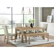 Eleanor Brown 6-Piece Standard Height Dining Set - Ornate Home
