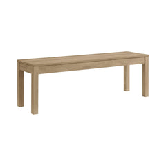 Eleanor Brown Dining Bench - Ornate Home