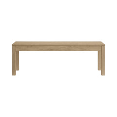 Eleanor Brown Dining Bench - Ornate Home