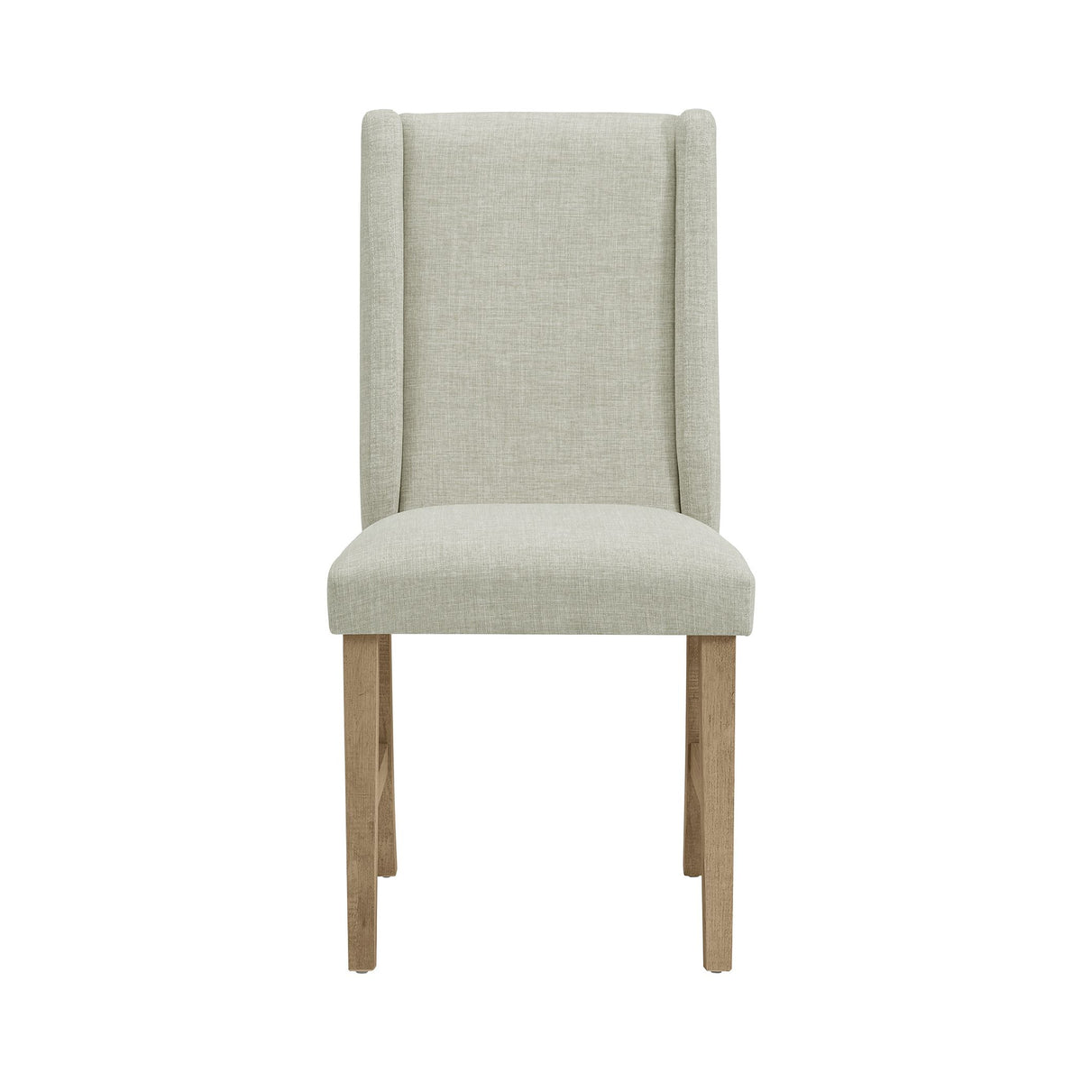 Eleanor Brown Dining Side Chair with Heirloom Fabric (Set of 2) - Ornate Home