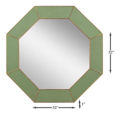 Eleanor Green Mirror - Ornate Home