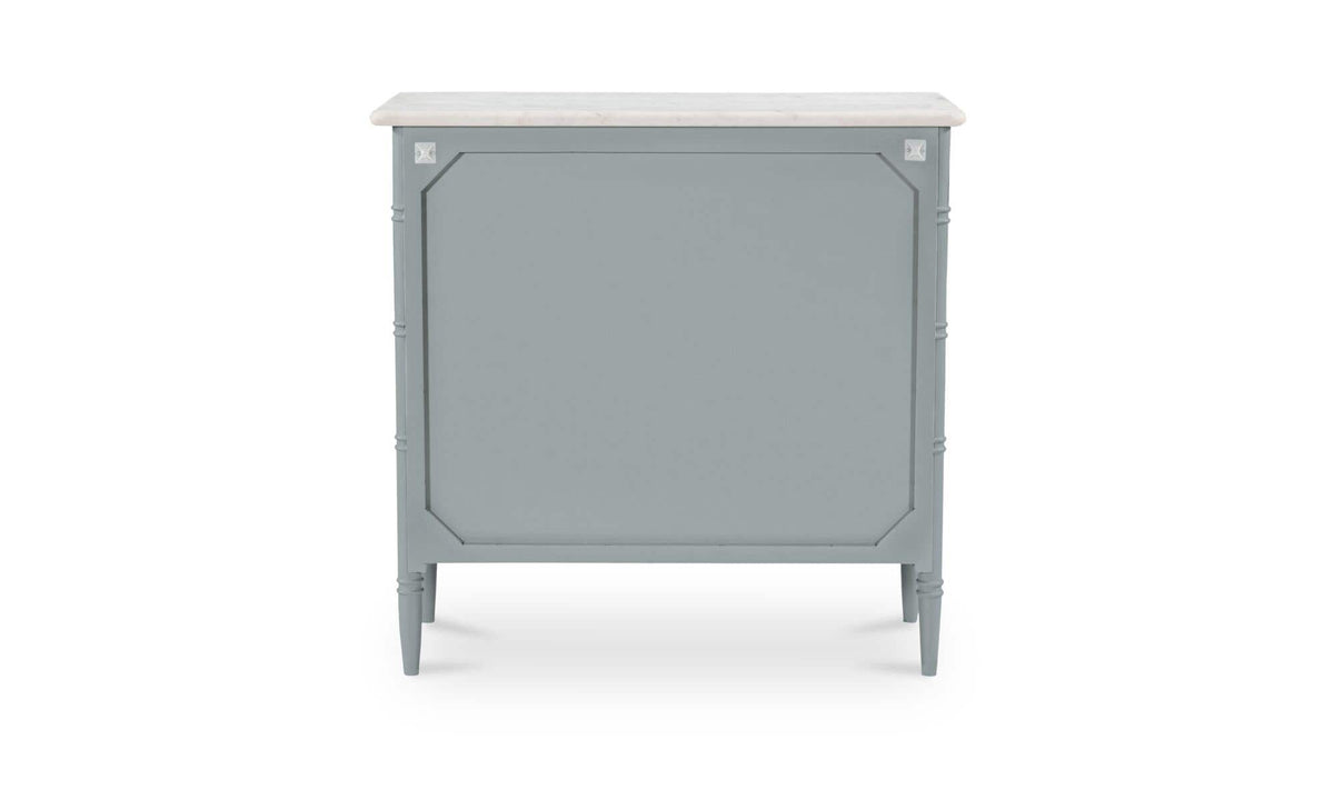 Eleanor Light Blue 5 Drawer Chest - Ornate Home