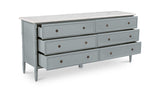 Eleanor Light Blue 6 Drawer Dresser - Ornate Home