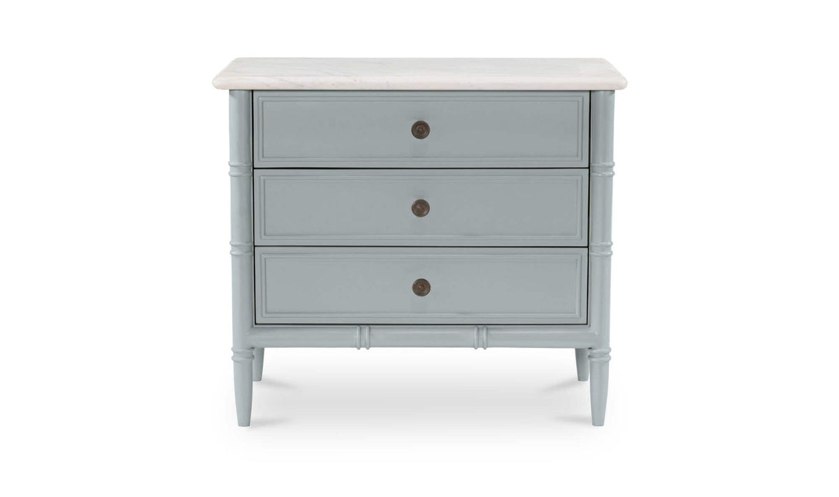 Eleanor Light Blue Nightstand - Ornate Home