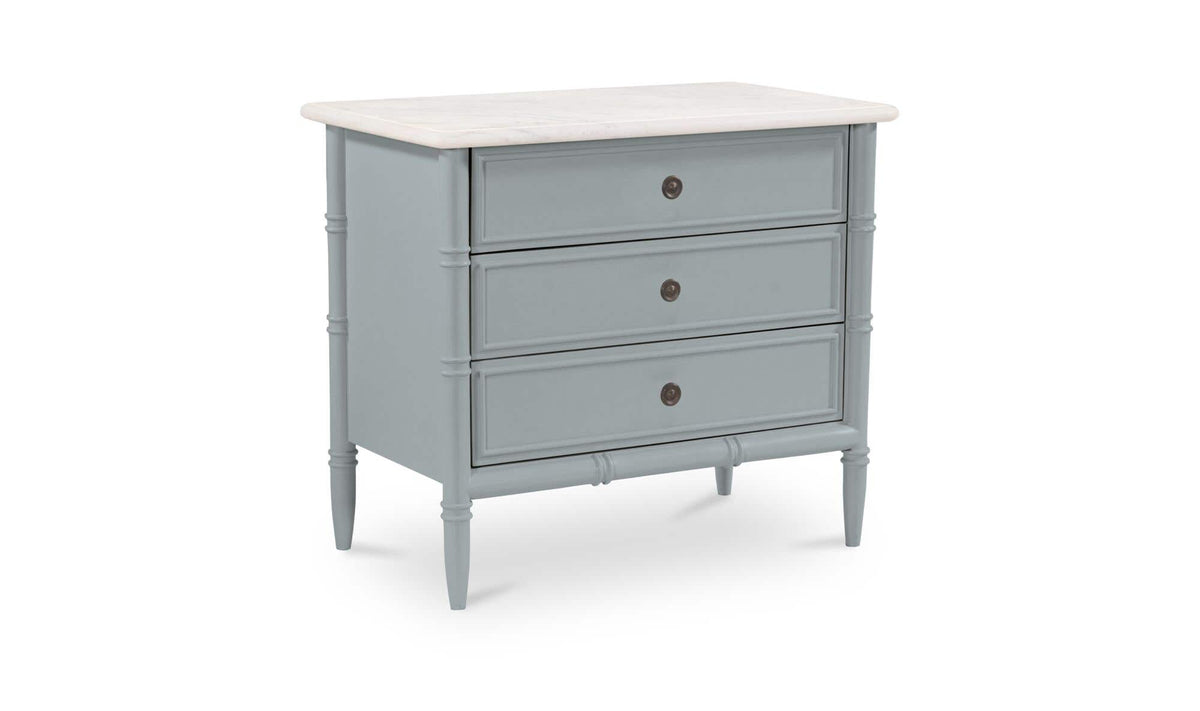 Eleanor Light Blue Nightstand - Ornate Home