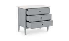 Eleanor Light Blue Nightstand - Ornate Home