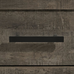 Eleanor Mocha Grey 2-Drawer Nightstand - Ornate Home
