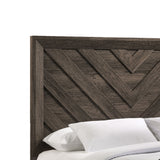Eleanor Mocha Grey 5-Piece King Panel Bedroom Set - Ornate Home